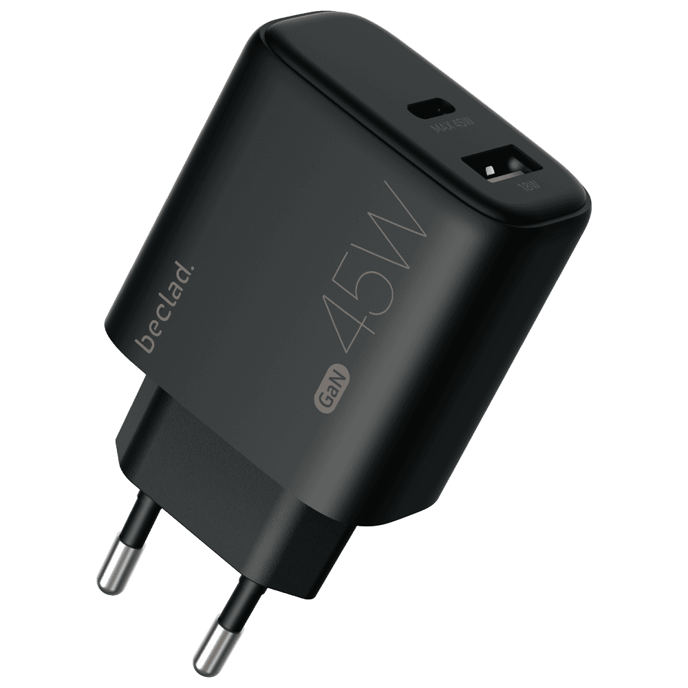 beclad. Basic 45W 2-Port Charger (C+A)