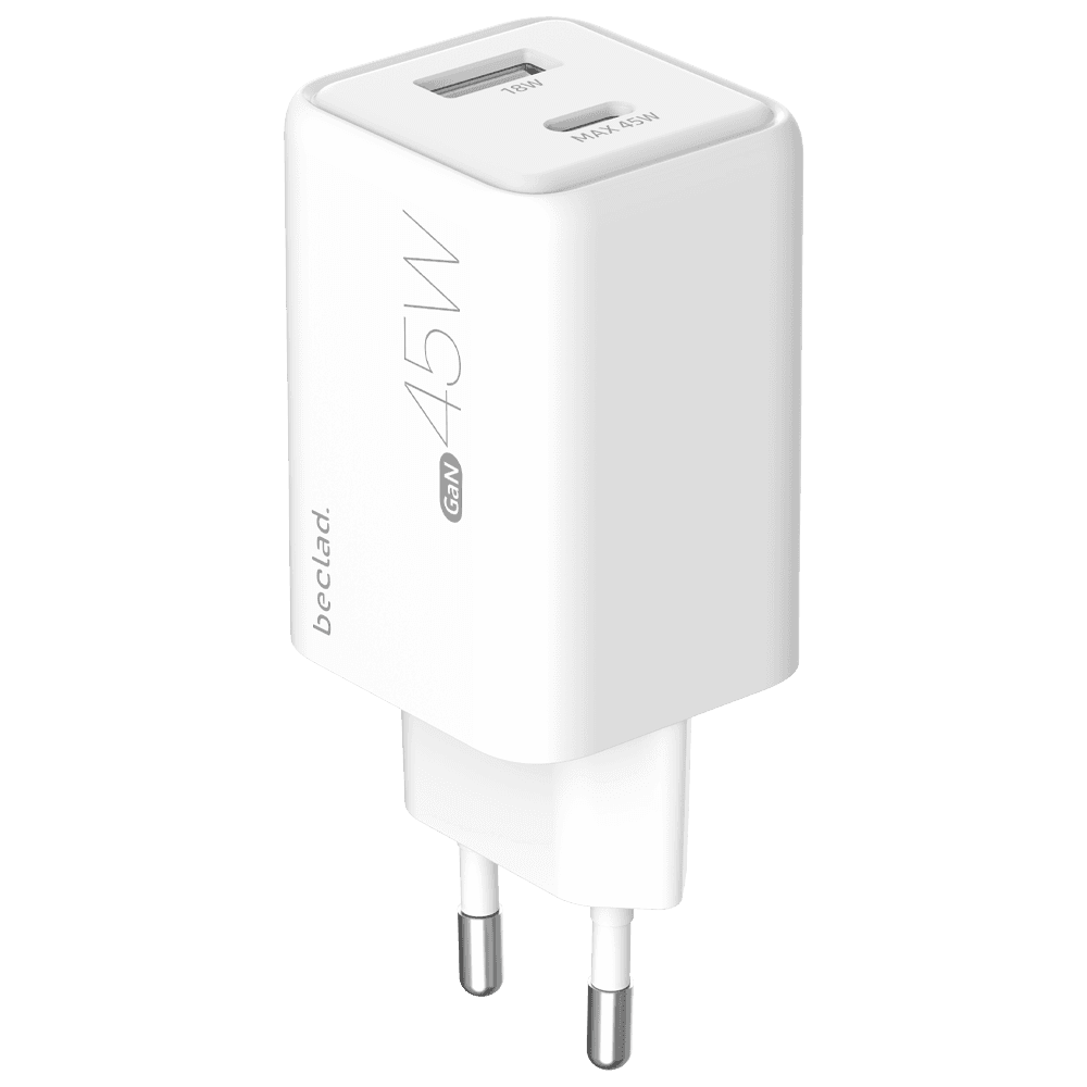 beclad. Basic 45W 2-Port Charger (C+A Max 45W)