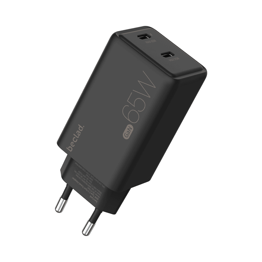 beclad. Basic 65W 2-Port USB-C Charger